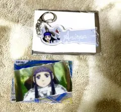 ゴールデンカムイ　アシリパ　アクリルキーホルダー、クリアカードセット売り