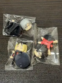 ハイキュー‼︎ チョコエッグ　孤爪研磨　黒尾鉄朗　灰場リエーフ