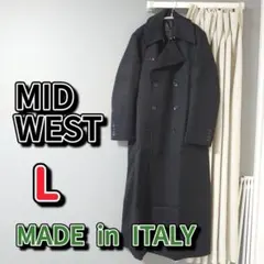 【美品】ミッドウエスト　MIDWEST　ロングコート　サイズ44　Lのサムネイル