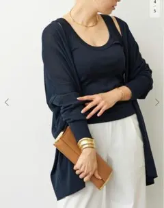 Deuxieme Classe shake code ショートカーディガン