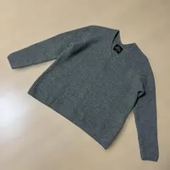 タイムセール☆アーバンリサーチドアーズ　ウールグリーングレー Vネックセーター