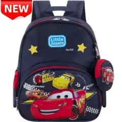 ⭐新品⭐カーズ リュック 子供用 バックパック 通園バッグ 軽量 撥水 ポーチ付