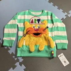 新品　harajuku paint アートキャラクター トレーナー 110cmのサムネイル