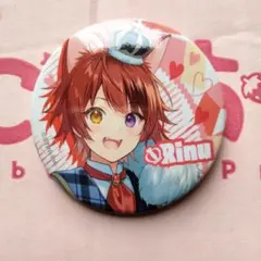 Rinu 缶バッジ アニメスタイル