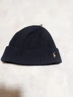 POLO RALPH LAUREN ニット帽 ビーニー ブラック