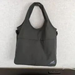 Crocodile 2WAY トートバッグ カーキ
