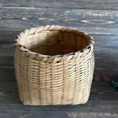 かご　カゴ　籠　花器　花入れ　小物入れ　和室　古道具