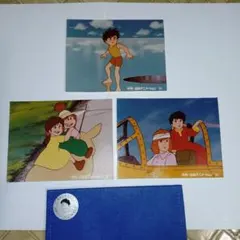 未来少年コナン ラナ セル画　背景付き　宮崎駿 ジブリ　当時物　テレビ　アニメ 未来少年コナン ラナ セル画 背景付き 宮崎駿 ジブリ 当時物 テレビ