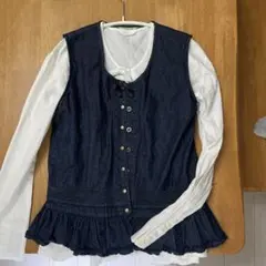 フリル ベスト
