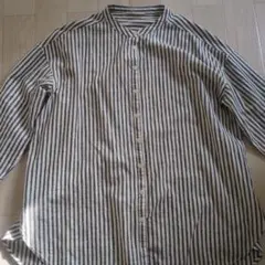 soulberry ソウルベリー 黒に合わせたいストライプシャツ Mサイズ