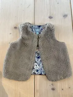 babyGap ベビーベスト 12-18ヶ月 ベージュ