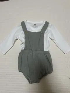 値下げ！H&M サロペット、ロンパース　セット