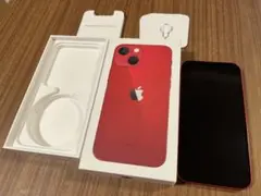 iPhone 13 mini 128G RED 画面修理済FACE ID使用不可