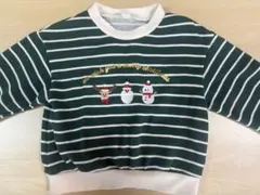 アプレレクール トレーナー　クリスマス　80cm