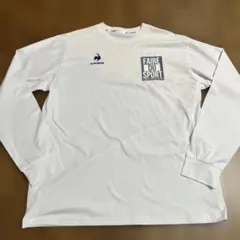 le coq sportif 長袖カットソー メンズ ホワイト