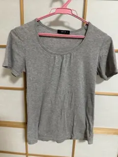 COMME CA ISM グレー Tシャツ M