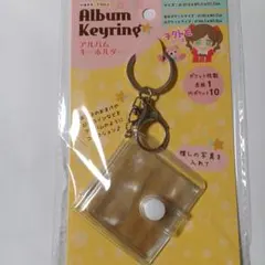 ヲタトモ 　アルバムキーホルダー クリア 透明 ミニシール帳