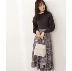 プロポーションボディドレッシング レーススカート M