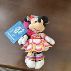 東京ディズニーランド 燦水！サマービート ミニー ぬいぐるみバッジ　2016