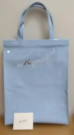 Kitamura✕高見沢　水色 トートバッグ　サブバック　キタムラ