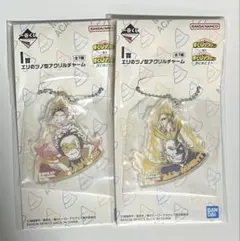 ヒロアカ　ホークス　オールマイト　エリのツノ形アクリルチャーム