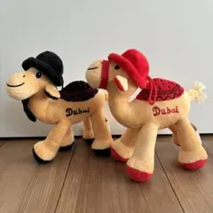 Dubai キャメルぬいぐるみ 2体セット