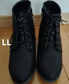 sango　ヒール ショートブーツ　 ブラック