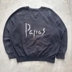 90s 00s Papas black スウェットのサムネイル