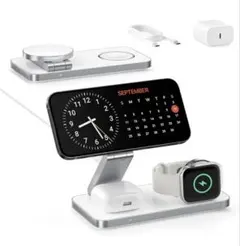 KEEPRO ワイヤレス充電器 3in1 折り畳み式 Magsafe充電器