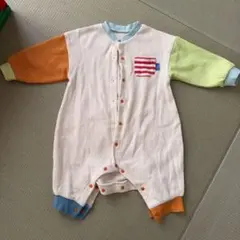 BREEZE ワッフルカバーオール 80