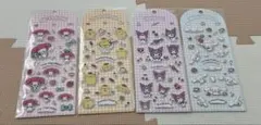 サンリオ ぷっくりシール シール マイメロ クロミ プリン シナモン