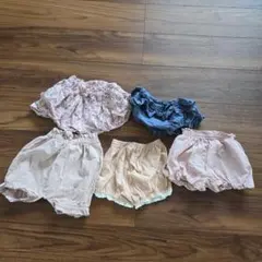 ベビー服 ショートパンツ５枚セット サイズ80～90