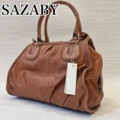 新品タグ付き✨️ SAZABY サザビー ハンドバッグ 山羊革バッグ 茶色