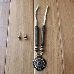 エスニック ネックレス 本番アカ族 リメイクアクセサリー 新品 タイ製 