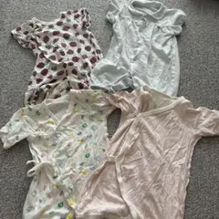 コンビ肌着 ロンパース 4セット