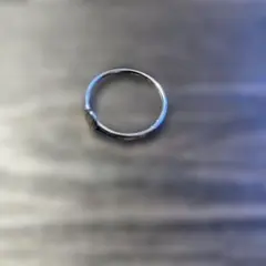 【307】新品 アメカジ メキシカン シンプル シルバー色 リング 約13号