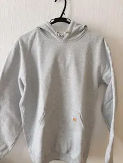 カーハートグレー フード付きパーカー