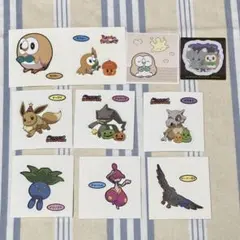 ポケモンパン　デコキャラシール　その他シール　10枚セット