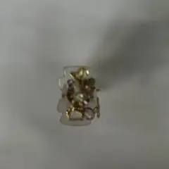 COMPLEX B'z ￼カラフルビーズ付きヘアクリップ