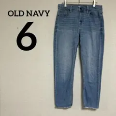 OLD NAVY ストレートジーンズ 【6 】ライトブルー デニム
