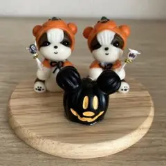 カボチャちゃん♡シーズー♡ハロウィン∩^ω^∩ハンドメイド粘土