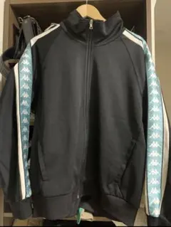 90s kappa ロゴテープ トラックジャケット ヴィンテージ ゆるダボ L