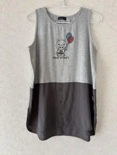 ♡ドラッグストアーズ♡かわいいブタさんのノースリーブトップス ♡Fサイズのサムネイル