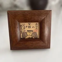 天使　額縁　アンティークアートのサムネイル