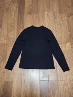 GLOBAL WORK 黒長袖ニット