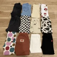 保育園着　ボトムス　ズボン　レギンス　12点　まとめ売り　90 100