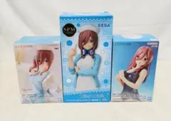 五等分の花嫁　中野三玖フィギュア3体セット