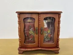 リトルグレイラビット＊ 木製 ジュエリーボックスオルゴール付