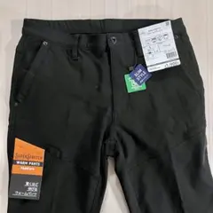 【新品】ワークマンスーパーストレッチ ウォームパンツ ブラックL