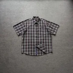 90s PHAT FARM 半袖チェックシャツ XL B系 ヒップホップ 良好のサムネイル